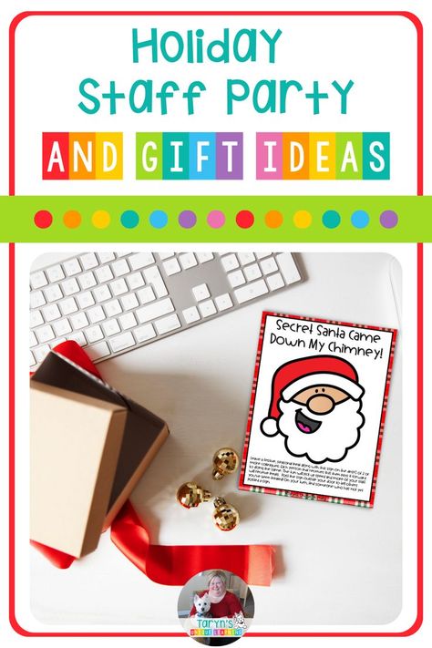 Are you looking for staff morale boosters and gift ideas for the December holiday season? Why limit staff appreciation to one week of the year when you can show your staff they are valued all year long. This blog post shares some amazing ideas, activities, and gifting to implement this December. Ideas range in budget and speak to everyone's love language. If you are a principal or in charge of your social committee, click for details. #staffappreciationideas #staffmoraleboost #principalsoffice Work Morale Boosters Staff Appreciation, Christmas Staff Appreciation Ideas, Staff Appreciation Ideas Morale Boosters, Staff Christmas Party Ideas, Staff Party Ideas, Boost Teacher Morale, Staff Ideas, Staff Engagement, December Ideas