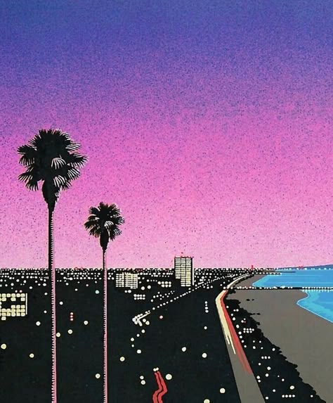 Weird Architecture, Japan 80's Aesthetic, Hiroshi Nagai, Japanese Pop Art, Vaporwave Wallpaper, City Pop, Bubble Baths, Vaporwave Art, Retro Artwork