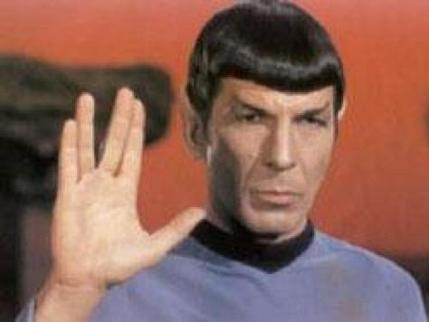 Give Me a Sign: The Stories Behind 5 Hand Gestures | Mental Floss Leonard Nimoy Photography, Star Trek Painting, Star Trek Party, Star Trek Vi, Star Trek Tv Series, Star Trek Actors, Star Trek Crew, Star Trek 1966, Star Trek 2009