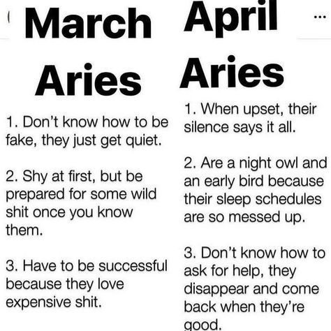 aries memes ♈ on Instagram: “Which one are you? Follow @ariesalwayss for more relatable aries memes♈😌 --- Tag someone who needs to see this. --- Tags: #ariesgirl #aries…” March Aries, Aries Funny, April Aries, Soulmate Drawing, Aries Personality, Aries Aesthetic, Aries Baby, Aries And Scorpio, Aries Quotes