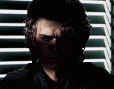 Anakin Gif, Hayden Christensen Icon, Anakin Skywalker Icon, Fear Leads To Anger, Anakin Vader, Star Wars Gif, Revenge Of The Sith, Anakin And Padme, Star Wars Anakin