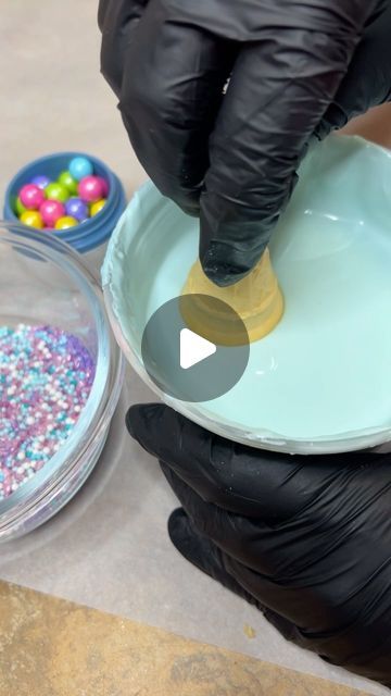 Jasmine-Treat Maker & Online Instructor on Instagram: "Enjoy this quick behind the scenes clip of our cake pop ice cream cones!🍦🩷  #cakepop #icecreamcakepops #treatmaker #dippedtreats #bts #behindthescenes" Cake Pop Ice Cream, Ice Cream Cone Cake Pops, Ice Cream Cake Pops, Pop Ice, Ice Cream Cone Cake, Cake Pop Maker, Ice Cream Cones, Make Ice Cream, Cake Pop