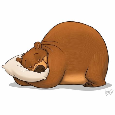 It had been nearly a day since I posted something about bears hibernating, so... back to that. #bear #sleepingbear #hibernation Animals That Hibernate, Good Night Funny, Good Evening Greetings, Sleeping Bear, Bear Drawing, Cute Good Night, Slaap Lekker, Bear Illustration, Good Night Greetings