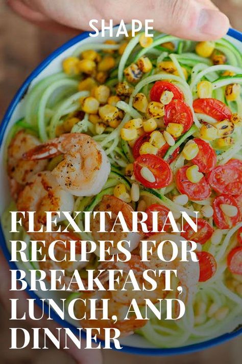 Flexitarian Breakfast Ideas, Flexaterian Meal Plan, Flexaterian Recipes, Flexiterian Meals, Diet Recipes For Lunch, Flexitarian Meal Plan, Flexitarian Meals, Lean Meal Plan, Flexitarian Recipes