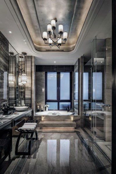 Drømme Bad, Interior Design Minimalist, Tub Shower, Bathroom Design Luxury, Dream Bathrooms, Elegant Bathroom, Bath Tub, House Goals, Home Interiors