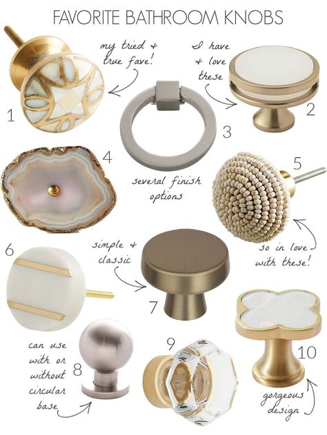 Bathroom Vanity Knobs, Bathroom Cabinet Pulls, Bathroom Cabinet Hardware, Bathroom Cabinet Handles, Bathroom Cabinet Knobs, Small Bathroom Cabinets, Bathroom Knobs, Condo Bathroom, Driven By Decor