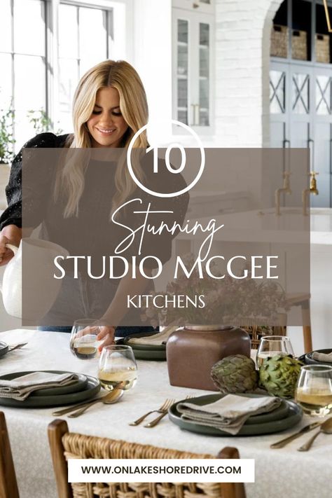 Shea McGee has a beautiful style that is classic but current and really has an eye for transforming a space, you can’t help but fall in love with it. Today I thought it would be fun to do a kitchen round up of some of the Studio McGees best kitchens they have designed including their own! I hope you get inspirited and have fun with it. Mcgee Kitchens, Best Kitchens, Shea Mcgee, Studio Mcgee, Round Up, A Kitchen, The Studio, Have Fun, Kitchens