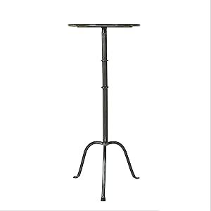 Creative Co-Op Metal Martini Table Gilbert House, Martini Table, Office Inspo, Round Storage, Metal Side Table, Clothes Basket, Small Coffee Table, Creative Co Op, Drink Table