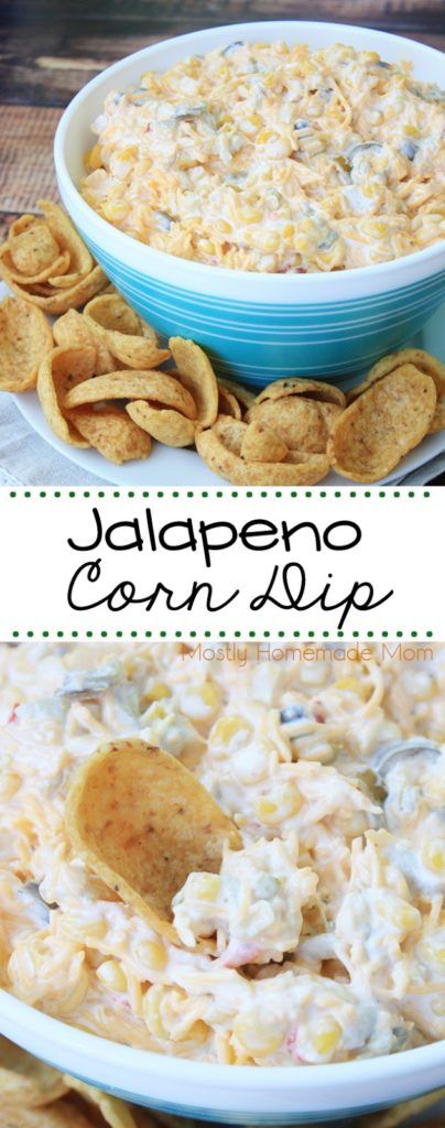 Cold Corn Dip, Jalapeno Corn Dip, Chips Dip, Corn Dip Recipes, Spicy Corn, Cheesecake Dip, Corn Dip, Easy Dips, Corn Chips