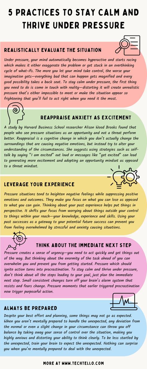 How To Stay Calm At Work, How To Stay Calm In Any Situation, How To Stay Calm, Interview Advice, Stay Calm, Productive Habits, Clear Thinking, Job Interview Tips, Under Pressure