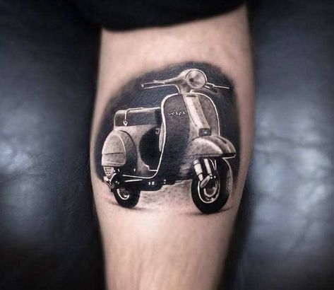 Vespa tattoo by Jefree Naderali | Post 24008 Vespa Tattoo, Skinhead Tattoos, Engine Tattoo, Gang Tattoos, Tattoo Catalog, Biker Tattoos, Graffiti Tattoo, Make Tattoo, Roman Holiday