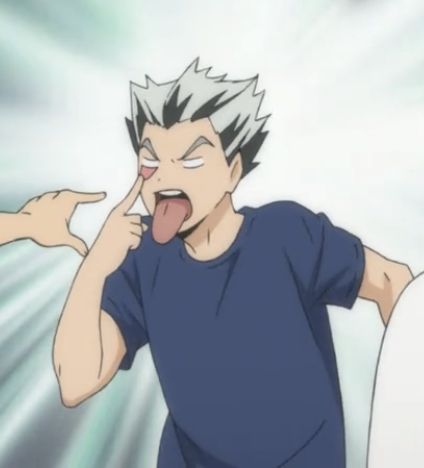 Haikyuu Bokuto, Haikyuu Meme, Bokuto Koutarou, Haikyuu Funny, Memes Anime, Haikyuu Manga, Haikyuu Characters, Funny Face, Anime Boyfriend