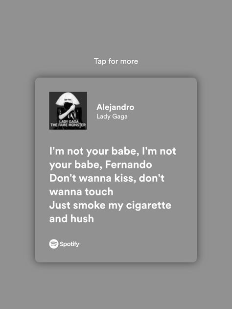 Lady Gaga Song Lyrics, Lady Gaga Alejandro, Lady Gaga Lyrics, Lady Gaga Song, Lady Gaga The Fame, The Fame Monster, 3am Thoughts, Fav Music, Born This Way