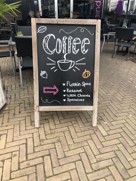 Chalk Art Coffee, Coffee Shop Menu Board, Cafe Menu Boards, Cafe Chalkboard, Coffee Chalkboard, Menu Board Design, Coffee Shop Signs, Coffee Shop Menu, Coffee Shop Business