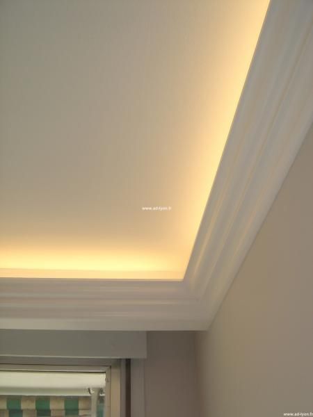 Ceiling Inspiration, Led Light Installation, False Ceiling Bedroom, Led Accent Lighting, False Ceiling Living Room, Modern Led Lighting, Led Light Design, Cove Lighting, Ceiling Detail