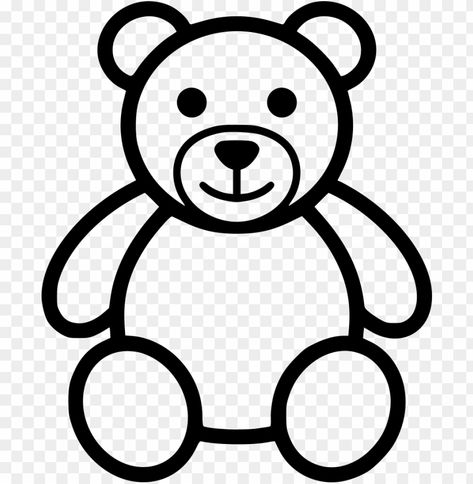 Teddy Bear Svg Free, Teddy Bear Outline, Teddy Bear Vector, Teddy Bear Template, Teddy Bear Svg, Bear Outline, Bear Clip Art, Bear Template, Bear Icon