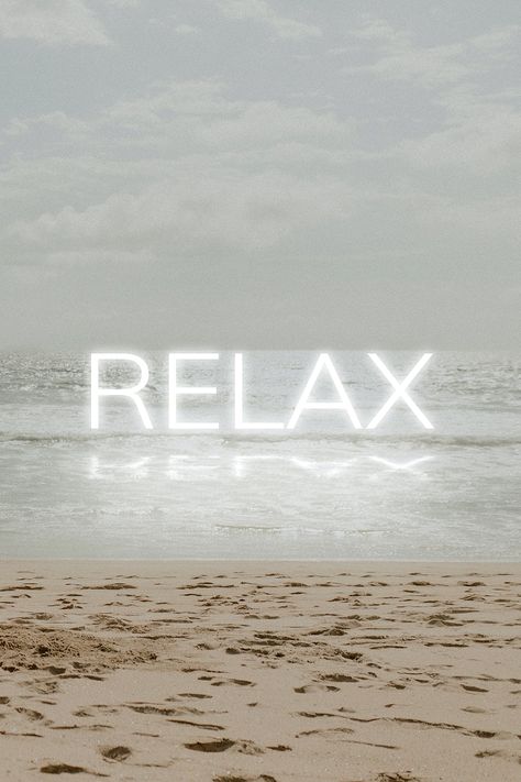 Beach Astethic Quotes, Relax Astethic, White Widgetsmith Aesthetic, White Astethic, Widget Blanc, Relax Word, Quote Typography Design, Surf Pics, Word Typography