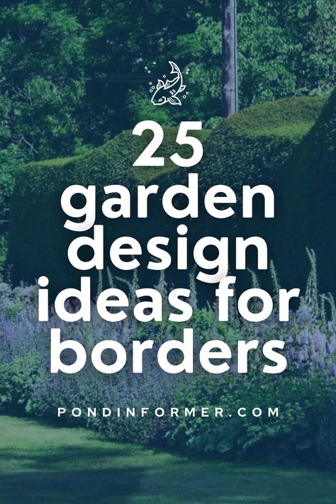 Transform your garden with these 25 border design ideas! Whether you're a novice gardener or seasoned enthusiast, find inspiration to create lush, inviting borders that will enhance your outdoor space year-round.   #GardenBorders #Gardening #GardenDesignIdeas #GardenTips #GardenDesign #GardenIdeas #DIYGarden #PondInformer #Border #Garden #BorderGarden #PlantBorder #BorderIdeas Mixed Garden Border, Neighbor Border Ideas, Garden Shrubs Border, Sunny Border Planting Ideas, Garden Border Design Ideas, Garden Border Ideas Plants, Shrub Border Ideas, Round Garden Bed Ideas, Plant Border Ideas