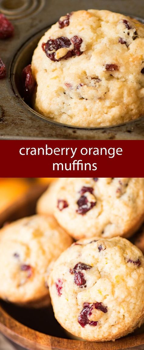 Cranberries Recipes, Cranberry Orange Muffin Recipe, Cranberry Recipes Muffins, Orange Muffin Recipe, Healthy Muffin, Muffins Breakfast, Cranberry Orange Muffins, Orange Muffins, Donut Muffins