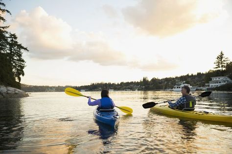 Camping Trip Essentials, Kayak Camping, Canada Road Trip, Gorgeous Scenery, Learn To Swim, Tri Cities, Sea Kayaking, Before Sunrise, Water Activities