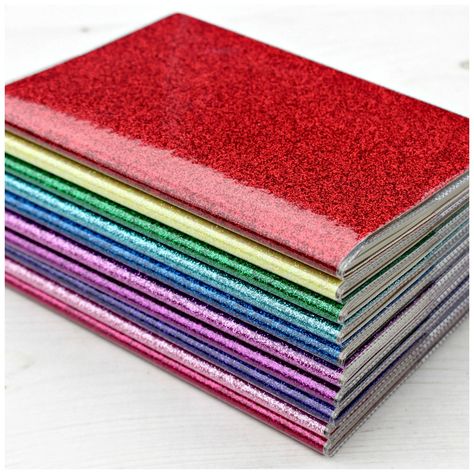 Glitter Notebook, Kids Pencil Case, Making Lists, A6 Notebook, Stationary Items, Love Sparkle, Pink Sparkly, Plastic Cover, Work Organization