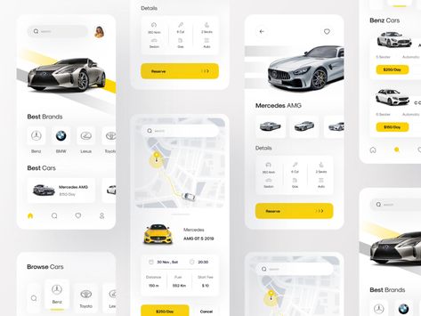 Car Rental App | Part 3 by Armin Mohammadi on Dribbble Uber Driver App, Mobile App Inspiration, Ui Design Ideas, Car Rental App, Driver App, Aqua Design, Car App, Drive App, Car Ui