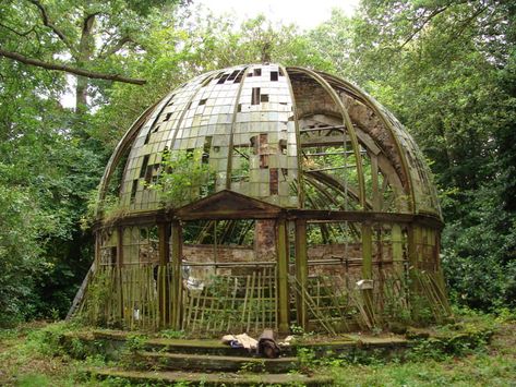 Greenhouses Ideas, Abandoned Greenhouse, Victorian Greenhouses, Unusual Plants, Abandoned Buildings, Greenhouses, Nature Aesthetic, Pretty Places, Fantasy Landscape