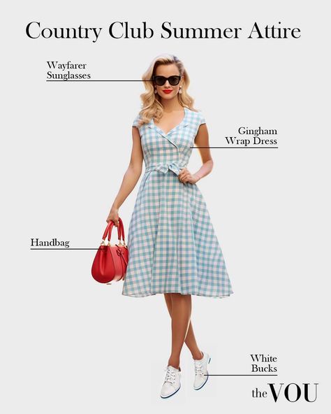 Summer Country Club Outfits, Country Club Lunch Outfit, Country Club Outfits Women, Country Club Chic Outfits, Country Club Outfit Women, Country Club Aesthetic Outfits, Country Club Attire, Country Club Casual, Ingenue Essence