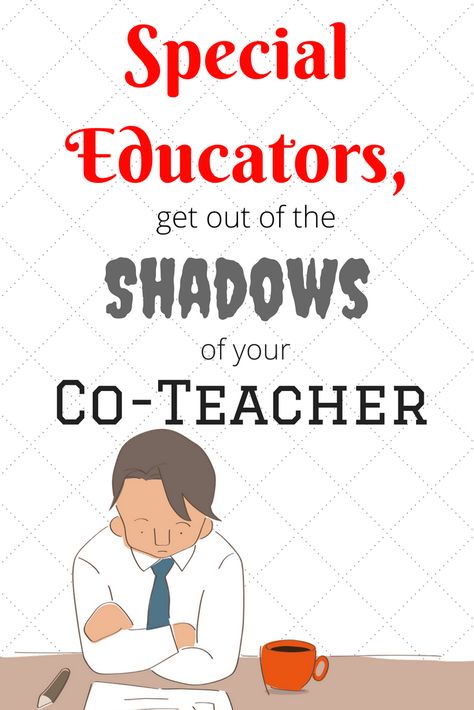 Special Education Paraprofessional, Inclusion Teacher, Middle School English Classroom, High School Special Education, Special Needs Teacher, Co Teaching, Classroom Culture, Teaching Special Education, Teaching Profession