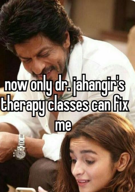 Therapy Aesthetic, Vintage Bollywood Aesthetic, 90s Bollywood Aesthetic, Dear Zindagi, Dry Sense Of Humor, Desi Love, Bollywood Funny, Bollywood Quotes, Desi Quotes