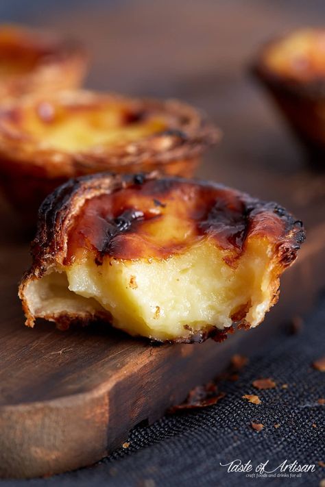 Portugese Custard Tarts, Portuguese Custard Tart Recipe, Natas Recipe, Portuguese Custard Tarts, Portuguese Tarts, Custard Tarts Recipe, Portuguese Egg Tart, Custard Tarts, Tarts Recipe