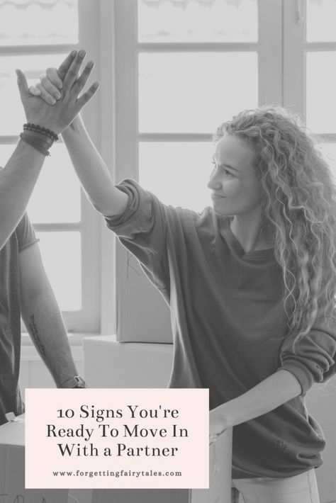 Are you ready to move in with a boyfriend? Should you move in with your girlfriend? Here’s “10 Signs You're Ready To Move In With a Partner.” Click the link to read! #relationshiptips #relationshipadvice #couple #moving #newhome Questions To Ask Before Moving In With Boyfriend, Moving With Boyfriend Aesthetic, Moving In With Your Girlfriend, Tips For Moving In With Your Boyfriend, Move In Together Couples, How To Move In With Your Boyfriend, Boyfriend Moving In, Living With Boyfriend Moving In Together, Move In With Me Proposal