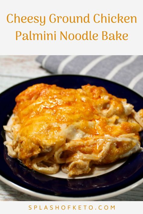 Palmini Noodles Recipes, Palmini Noodles, Comfort Food Casserole, Healthy Noodle Recipes, Noodle Bake, Noodles Recipes, Noodle Recipes Easy, Ground Chicken Recipes, Keto Recipes Dinner