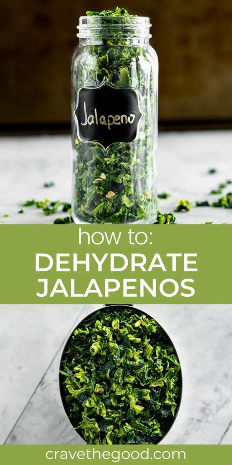 How To: Dehydrate Jalapenos Easily At Home! - crave the good Dehydrating Food Storage, Drying Fresh Herbs, Kitchenaid Food Processor, Food Dehydration, Healthy Hacks, Chile Jalapeño, Dehydrated Vegetables, Canning Food Preservation, Jalapeno Recipes