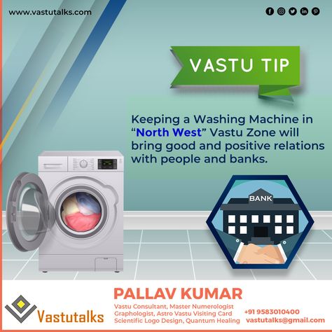 Vastu Tips For Washing Machine, Feng Shui Tips For Wealth, Luxury Houses Kitchen, Feng Shui Kitchen, West Facing House, How To Feng Shui Your Home, Small Modern House Plans, Vastu House, Tips For Happy Life