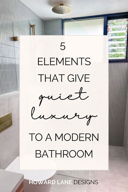 5 Elements That Give Quiet Luxury to a Modern Bathroom Buy fantastic bathroom wall art from Cheapwallarts.com. Quiet Luxury Interior Decor, Bathroom Sitting Area Ideas, High End Guest Bathroom, Contemporary Washroom Design, Designer Master Bath, Traditional Bathroom Ideas Master Suite, Luxury Small Bathroom Ideas, Modern Spa Bathroom Design, 2024 Guest Bathroom Trends