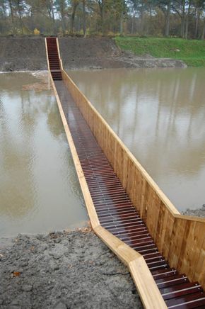 Moses Bridge, Architecture Cool, Landscape Designs, Pedestrian Bridge, Design Layout, Amazing Architecture, Yard Landscaping, Urban Design, Front Yard Landscaping