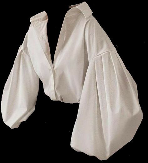 Big Sleeve Shirt, Billowy Shirt, Baggy Sleeves, Plain White Shirt, Big Sleeves, Shirt Drawing, Tie Shirt, White Long Sleeve Shirt, Loose Fitting Tops