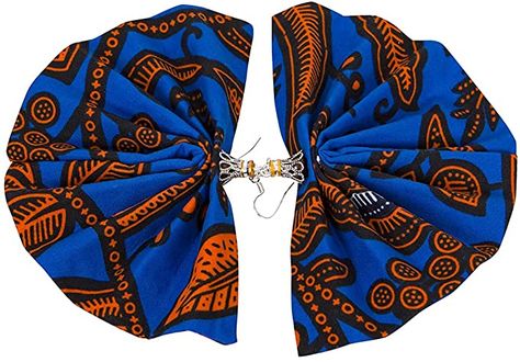 Amazon.com: 2 Pairs African Earrings Ankara Earring Fan Shape Print Earring For Women Handmade: Clothing, Shoes & Jewelry Ankara Accessories, Ankara Earrings, Dresses Work, Personal Jewelry, African Accessories, African Earrings, Handmade Clothing, Earring For Women, Latest African Fashion Dresses