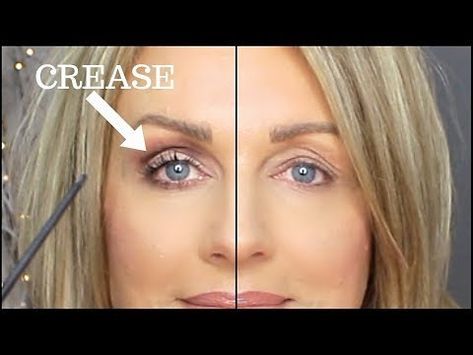 Makeup For Hooded Eyelids, Hooded Eye Makeup Tutorial, Hooded Eyelids, Droopy Eyes, Makeup For Older Women, Makeup Tips For Older Women, Hooded Eye Makeup, Face Makeup Tips, Makijaż Smokey Eye