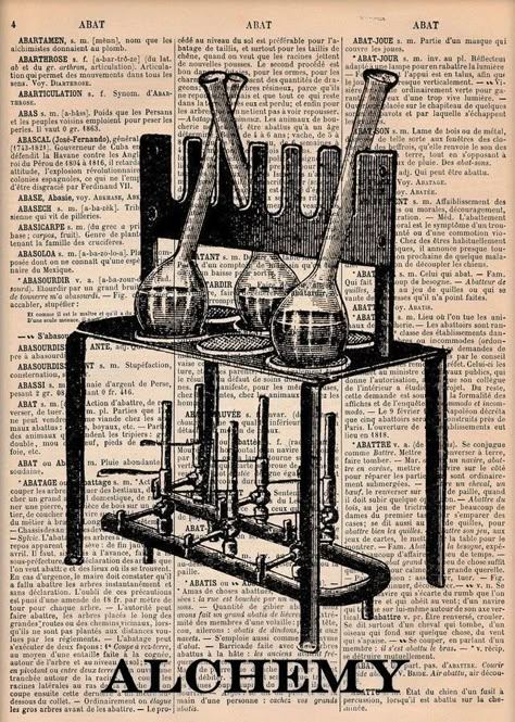 Alchemy Section Page Modern Alchemy Aesthetic, Alchemy Poster, Peter Aesthetic, Alchemy Journal, Alchemy Aesthetic, Pomade Packaging, Dark Alchemy, Alchemy Illustration, Magickal Correspondences