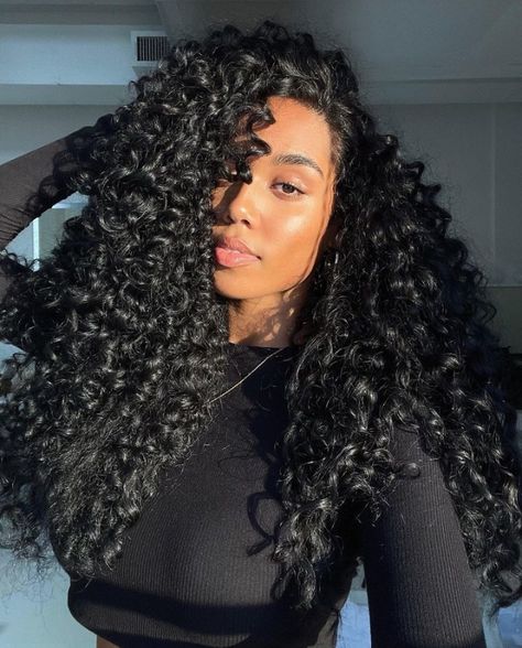 3b Hair Type, 3b Hair, Yellow Hair Color, Hair Extension Brands, Big Curly Hair, Black Curly Hair, Curl Pattern, Big Chop, Hair Game