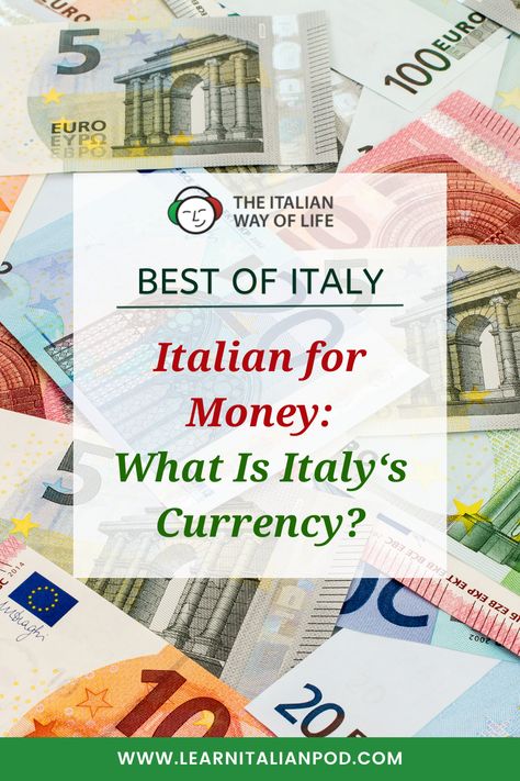 Italian Money, Italian Numbers, Learning Money, Shopping In Italy, Italian Gifts, Fifty Cent, Euro Coins, Best Of Italy, Italian Lifestyle