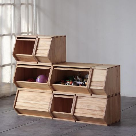 Amazon.com: unununu Stackable Solid Wood Storage Chests,Bins with Lids,Modular Wooden Toy Box,Closet Storage Organizers,Hall Entryway Cabinet,Drawers,Potato,Onion,Bread,Classify by Items,11.75”W(1 Pack) : Home & Kitchen Storage Chests, Onion Bread, Wooden Toy Boxes, Entryway Cabinet, Storage Organizers, Potato Onion, Entryway Organization, Storage Closet Organization, Stackable Storage