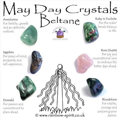 Mabon Crystal, Crystal Illustration, Crystal Magick, Fertility Crystals, Fire Festival, May Days, May Day, Crystal Healing Stones, Crystal Magic