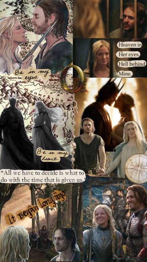 Another universe Galadriel And Halbrand, Halbrand Sauron, Another Universe, Diary Book, Power Ring, Thranduil, Legolas, Put A Ring On It, Middle Earth