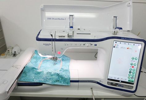 Introducing machine embroidery on THE Dream Machine 2 Brother Dream Machine, Destiny Ii, Machine Embroidery Tutorials, 28 September, Brother Sewing Machines, Brother Embroidery, Disney Embroidery, Disney Designs, Dream Machine