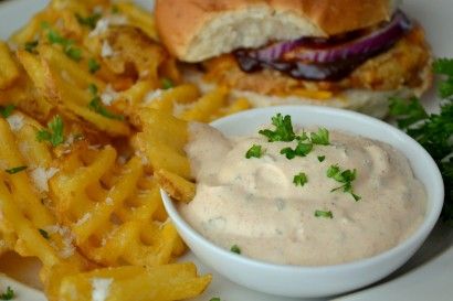 Seasoned Sour Cream, Sour Cream Dip, Cream Dip, Waffle Fries, Sour Cream Recipes, Tasty Kitchen, Recipe Community, Side Recipes, Restaurant Recipes