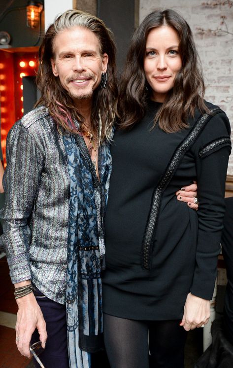 Liv Tyler & Steven Tyler from The Big Picture: Today's Hot Pics  The famous father daughter duo proudly pose at the Liv Tyler and Jefferson Hack dinner in New York City. Kylie Jenner Party, Jefferson Hack, Bebe Buell, Tyler Aerosmith, Steven Tyler Aerosmith, Jaime King, Fashion Week 2016, Steven Tyler, Liv Tyler