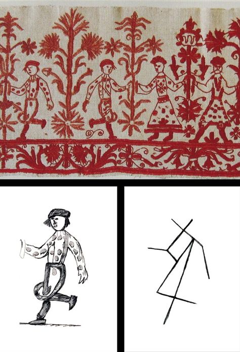 Greek folk art ΙΙ on Behance Greek Textiles, Greek Embroidery, Greek People, Greek Folk Art, Greek Designs, Scandinavian Embroidery, Folk Illustration, Greek Pattern, Greek Tradition